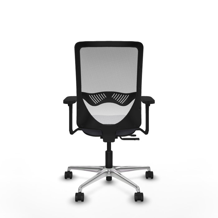 PIQUERAS Y CRESPO Silla de oficina Zulema con mecanismo Sincro/Traslack, Gris oscuro y Blanco PIQUERAS Y CRESPO Silla de oficina Zulema con mecanismo Sincro/Traslack, Gris oscuro y Blanco