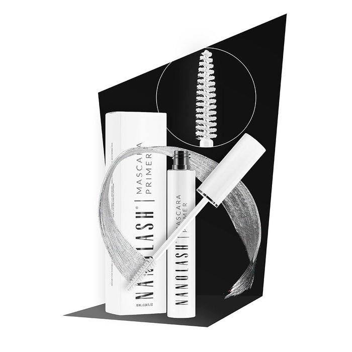 Nanolash Mascara Primer - Prebase para Pestañas, Aporta Volumen y Longitud, 10 ml