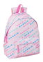 Mochila Escolar Barbie Logomania Rosa claro 33 x 42 x 15 cm