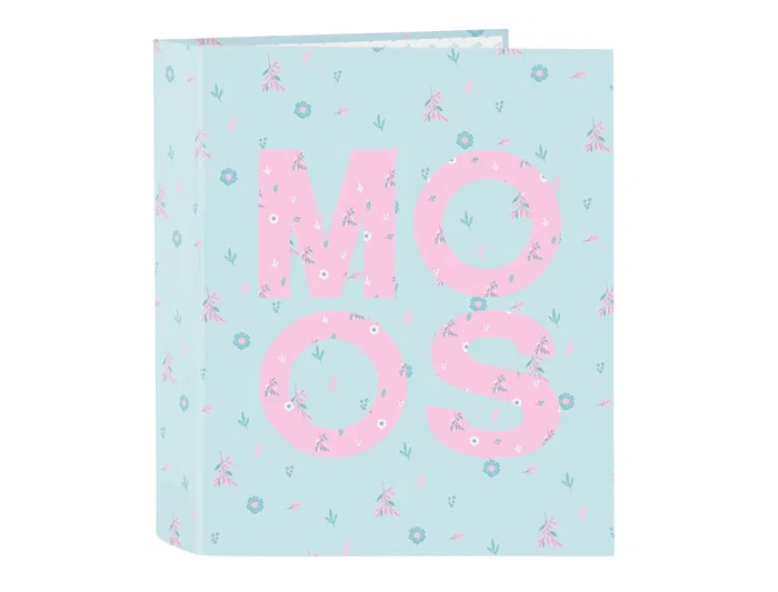 Carpeta de anillas Moos Garden Turquesa A4 27 x 33 x 6 cm Carpeta de anillas Moos Garden Turquesa A4 27 x 33 x 6 cm