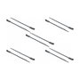 DeLOCK 18961 Bridas de entrada paralela 270 x 4,8 mm Negro (10 piezas)