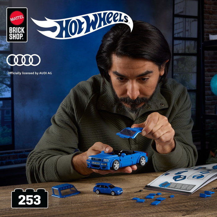 Mattel Hot Wheels Speed Audi Avant RS2 Set de Construcción Mattel Hot Wheels Speed Audi Avant RS2 Set de Construcción