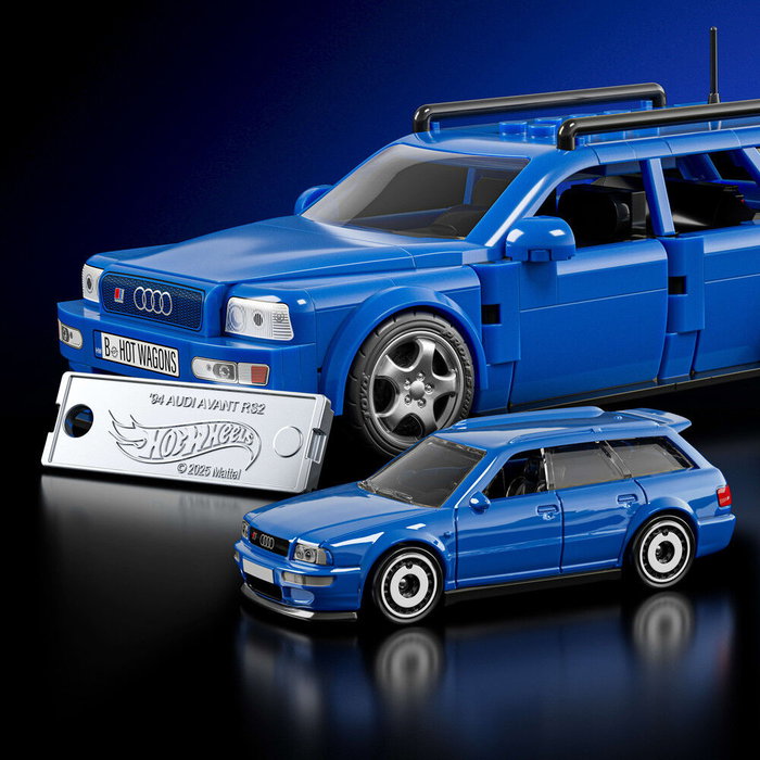 Mattel Hot Wheels Speed Audi Avant RS2 Set de Construcción Mattel Hot Wheels Speed Audi Avant RS2 Set de Construcción