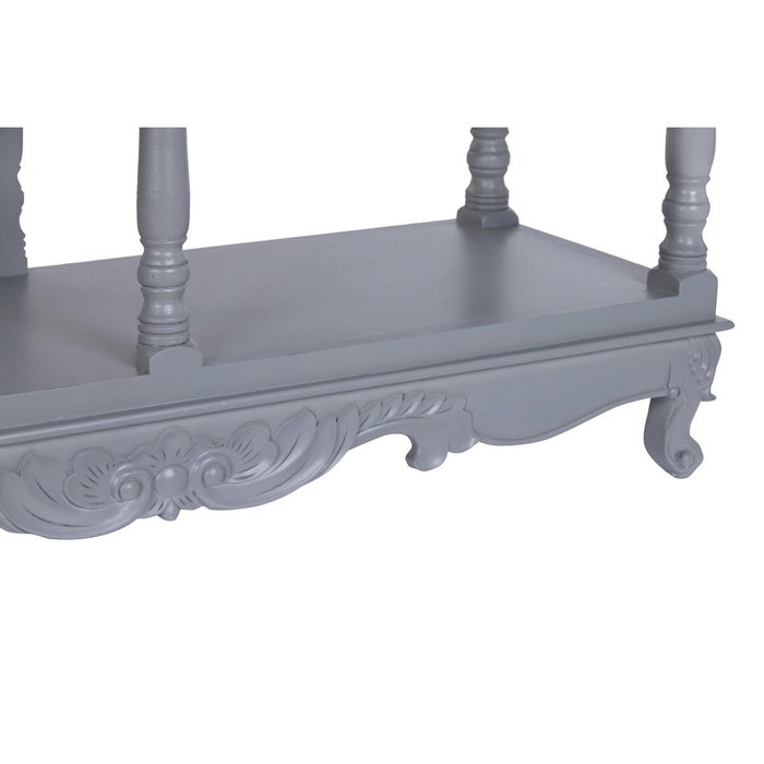 DKD Home Decor Buffet Victoria de Paulownia y MDF con 2 Cajones, Gris