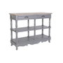 DKD Home Decor Buffet Victoria de Paulownia y MDF con 2 Cajones, Gris