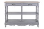 DKD Home Decor Buffet Tradicional Victoria Gris Natural 117 x 39 x 89 cm Paulownia MDF