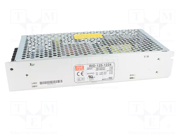 MEAN WELL RID-125-1224 133,2W 12VDC MEAN WELL RID-125-1224 133,2W 12VDC