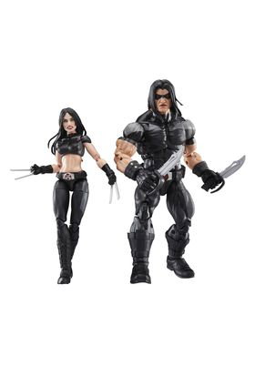 Hasbro Marvel Legends X-Force Pack de 2 Figuras X-23 & Warpath 15 cm