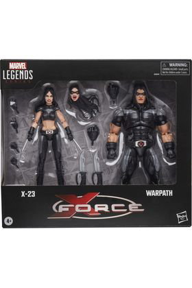 Hasbro Marvel Legends X-Force Pack de 2 Figuras X-23 & Warpath 15 cm