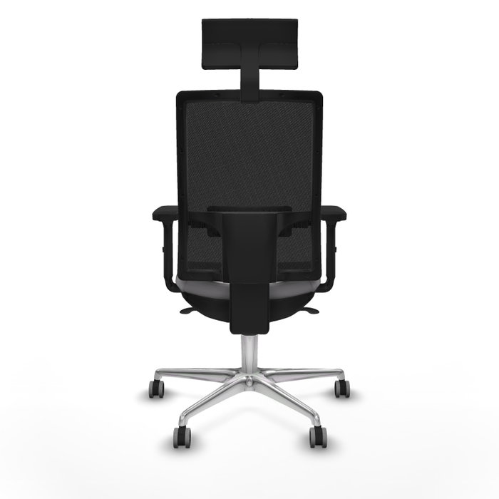 PIQUERAS Y CRESPO Silla de oficina Horna con mecanismo Sincro, Gris y Negro PIQUERAS Y CRESPO Silla de oficina Horna con mecanismo Sincro, Gris y Negro