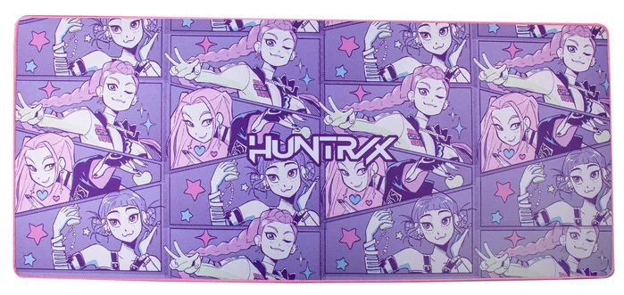 Cinereplicas Alfombrilla de escritorio XL KPop Demon Hunters HUNTR/X Violeta Cinereplicas Alfombrilla de escritorio XL KPop Demon Hunters HUNTR/X Violeta