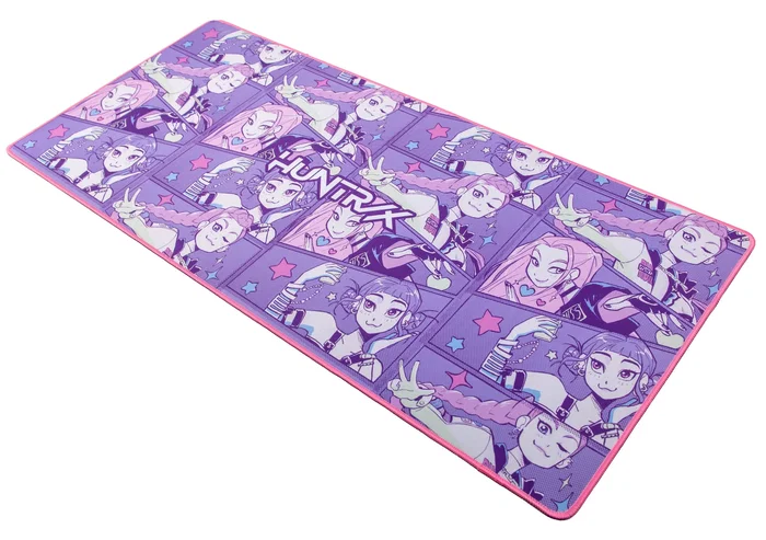 Cinereplicas Alfombrilla de escritorio XL KPop Demon Hunters HUNTR/X Violeta Cinereplicas Alfombrilla de escritorio XL KPop Demon Hunters HUNTR/X Violeta