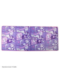 Cinereplicas Alfombrilla de Escritorio XL KPop Demon Hunters HUNTR/X con Diseño Oficial Netflix - 80x35 cm Neopreno Antideslizante