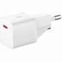 Baseus Gan5 Fast Charger Mini 20W Carga Rapida PD 3.0 Blanco Tipo C EU