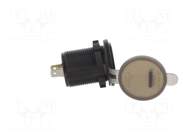 ESOL Alimentador USB con USB A y USB C Verde