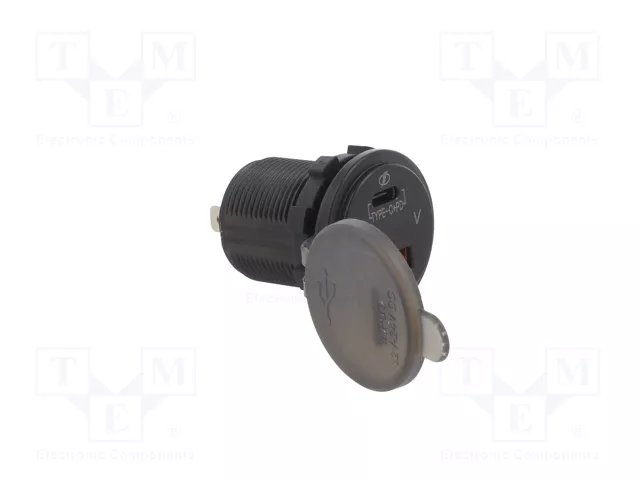 ESOL Alimentador USB con USB A y USB C Verde