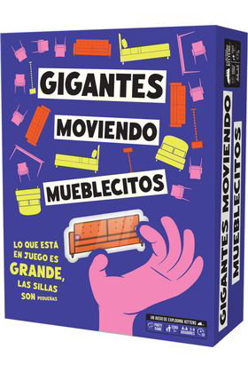Asmodee Gigantes Moviendo Mueblecitos