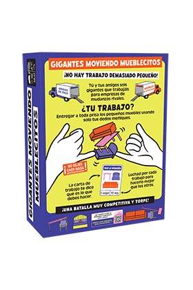 Asmodee Gigantes Moviendo Mueblecitos