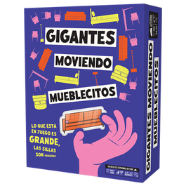 Asmodee Gigantes Moviendo Mueblecitos