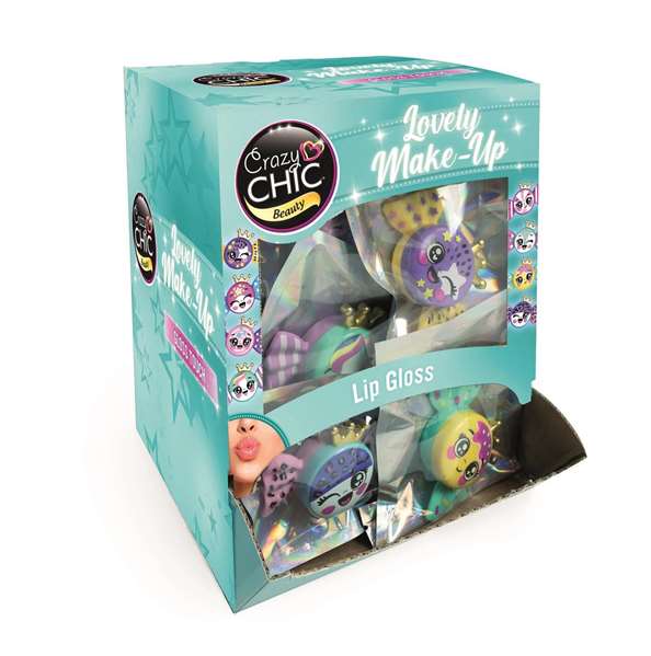 Clementoni Brillo de labios con forma de caramelo Lovely Sweets 12x10x2,4 cm modelos surtidos