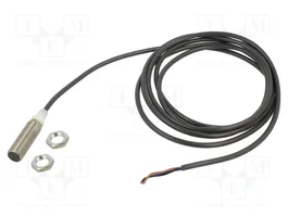 OMRON Sensor inductivo PNP/NO M12 0-8mm 12-24VDC