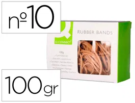 Q-connect Gomillas Elásticas 100 gr Nº 10 100 x 2 mm