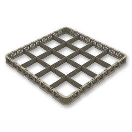 Cesta Rack de Almacenaje y Transporte, Altura 16 Divisiones, con Base, Suplemento y Separadores