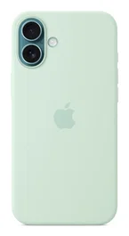 Apple iPhone 16 Plus Silicone Case with MagSafe - Aquamarine