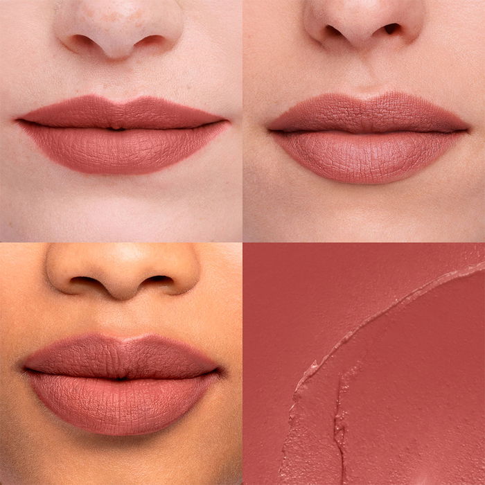 Bourjois ROUGE VELVET THE LIPSTICK #48-Mochamour Pintalabios mate larga duración, color intenso, acabado aterciopelado, 2,4 gr Bourjois ROUGE VELVET THE LIPSTICK #48-Mochamour Pintalabios mate larga duración, color intenso, acabado aterciopelado, 2,4 gr