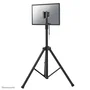 Neomounts NS-FS200BLACK Soporte de Piso para Pantalla de Señalización de 81.3 cm (32") Hasta 15 kg, VESA 75/100, Ajustable en Altura 108-178 cm Negro