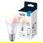 Telekom Bombilla Inteligente WiZ 8W (Equiv. 60W) RGB Multicolor, E27, A60, Control por Voz, Wi-Fi/Bluetooth, 220-240V, 806 lm