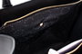 Vince Camuto Bolso Rome Croco Negro Polipiel 36x26x11 cm