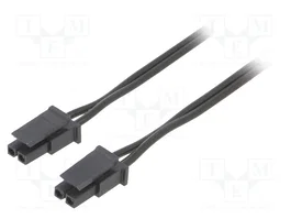 ESPE Cable de alimentación Micro-Fit 3.0 de 2 pines, 0,4m