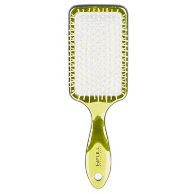 Bifull Cepillo Raqueta Metalizado 22cm Racket Chrome Dorado