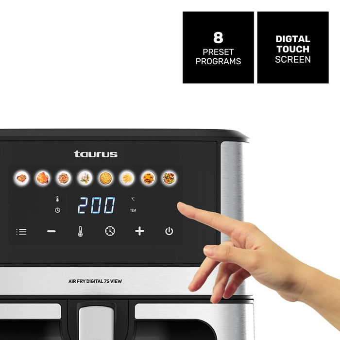 Freidora de Aire Taurus 973999000 Negro