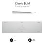 SUBBLIM Teclado Wireless Bluetooth Aluminio Advance Extended Silver