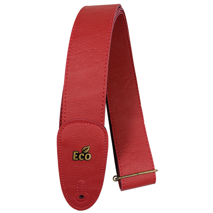 Sangle Basso Guitare Et Basse Rouge Vegan Sangle Basso Guitare Et Basse Rouge Vegan
