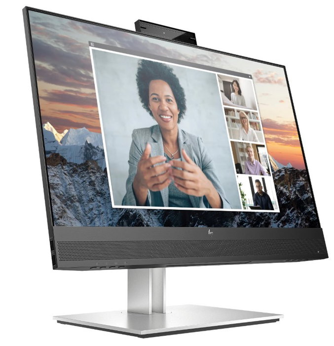 HP E24m G4 Monitor de Conferencias 23.8 pulg. Full HD USB-C 5MP Webcam Black/Silver