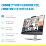 HP E24m G4 Monitor 23.8'' FHD (1920x1080) IPS USB-C 65W 75Hz con Altavoces y Cámara 5MP para Videoconferencias