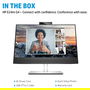 HP E24m G4 Monitor 23.8'' FHD (1920x1080) IPS USB-C 65W 75Hz con Altavoces y Cámara 5MP para Videoconferencias