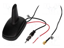 4CARMEDIA Antena Shark para Automóvil AM, FM, GPS