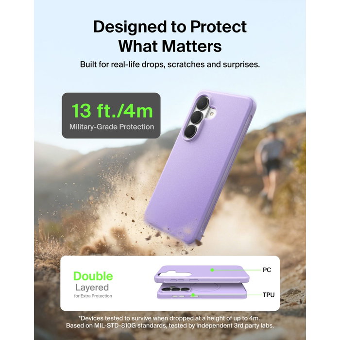 Belkin SheerForce Protect S26 Cover Lavanda Belkin SheerForce Protect S26 Cover Lavanda