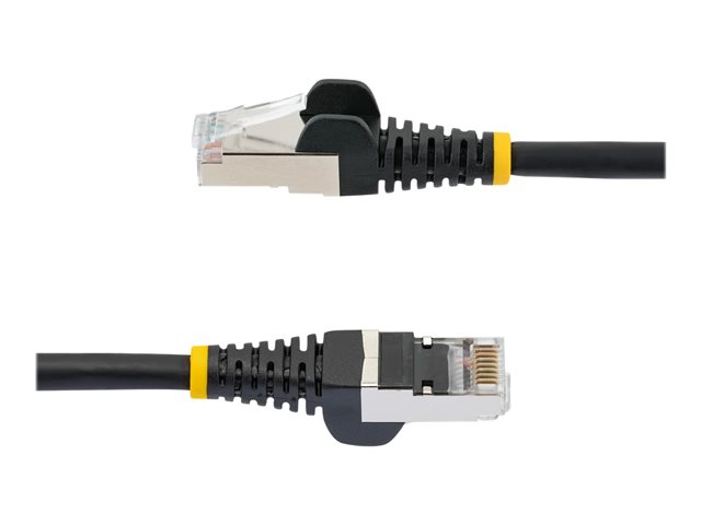 StarTech.com Cable de Red Cat6a 7,5m S/FTP Negro Snagless PoE++ 100W StarTech.com Cable de Red Cat6a 7,5m S/FTP Negro Snagless PoE++ 100W