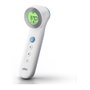 Braun BNT 400 WE Termómetro de distancia para frente, Blanco, Medición corporal y superficial, LCD, 2s