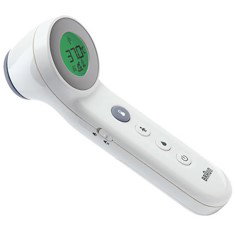 Braun BNT400WE Termómetro sin Contacto + Frontal con Age Precision, Mediciones en 2 Segundos, Pantalla Retroiluminada, Incluye Pilas Braun BNT400WE Termómetro sin Contacto + Frontal con Age Precision, Mediciones en 2 Segundos, Pantalla Retroiluminada, Incluye Pilas