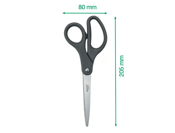 Leitz Tijeras de Oficina 20,5 cm Titanio Color Gris Oscuro