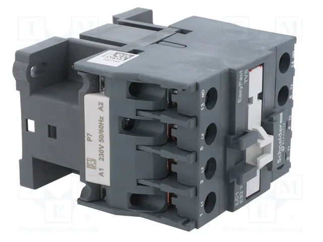 SCHNEIDER ELECTRIC LC1E3210P7 Contactor Easy TeSys 32A 230VAC