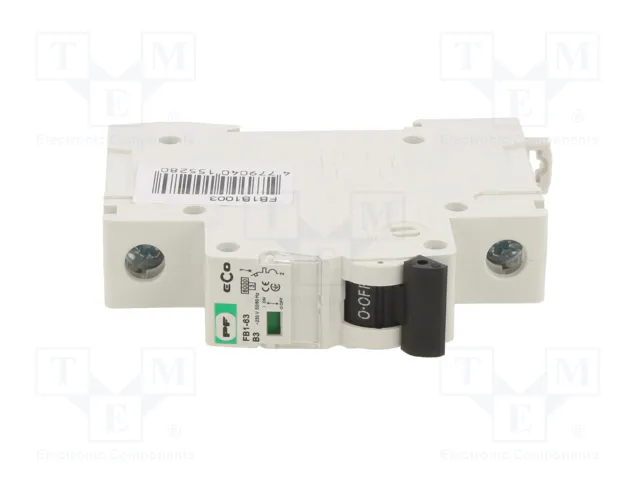 Promfactor Baltic Interruptor magnetotérmico ECO 3A 1 polo Caract B
