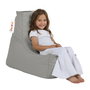 Atelier Del Sofa Bingo Kids Fume Puf de Jardín Cómodo y Resistente al Agua Gris para Exterior