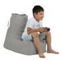 Atelier Del Sofa Bingo Kids Fume Puf de Jardín Cómodo y Resistente al Agua Gris para Exterior